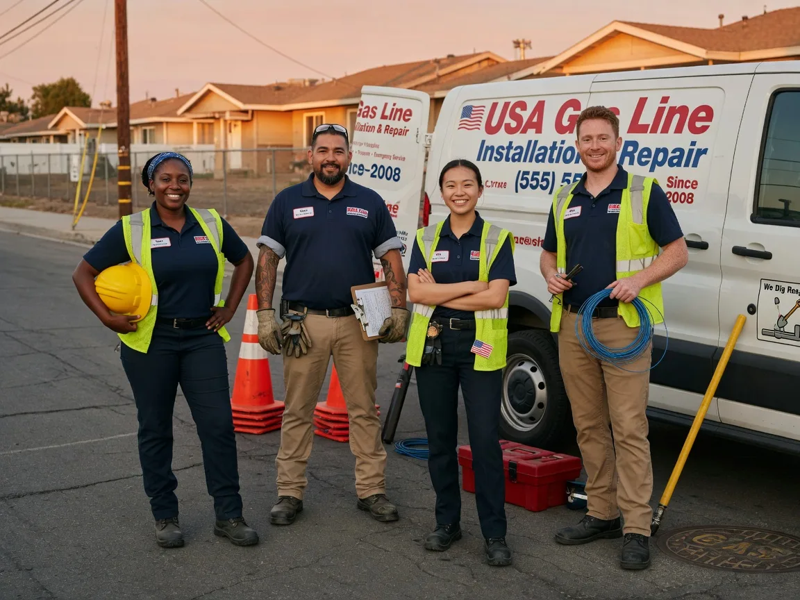 Gas Line Installation company in Hooper Bay, AK